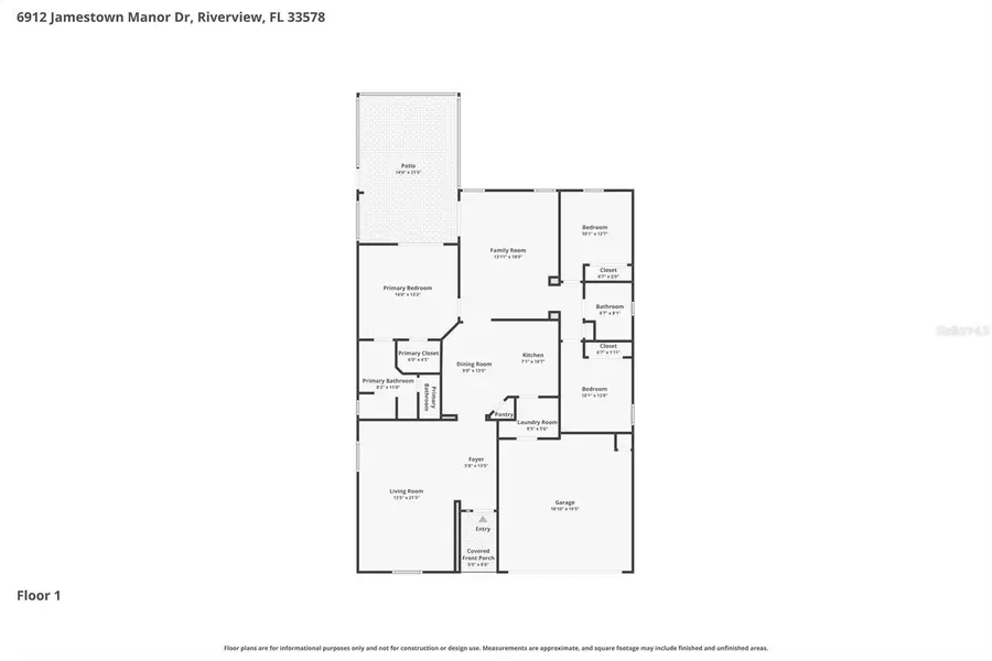 6912 Jamestown Manor Drive, Riverview, FL 33578 - #2