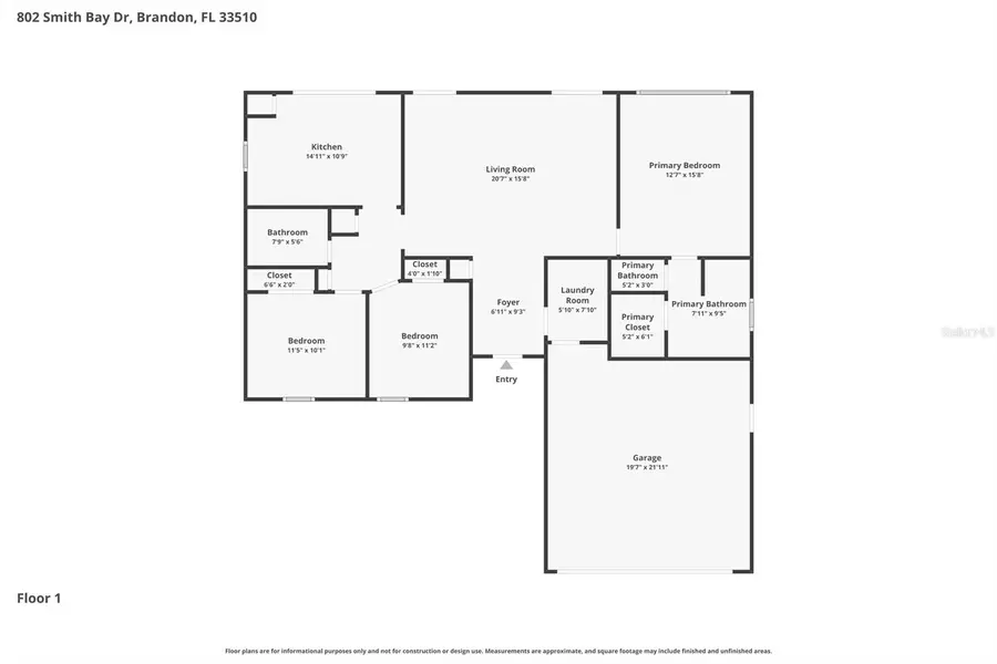 802 Smith Bay Drive, Brandon, FL 33510 - #3