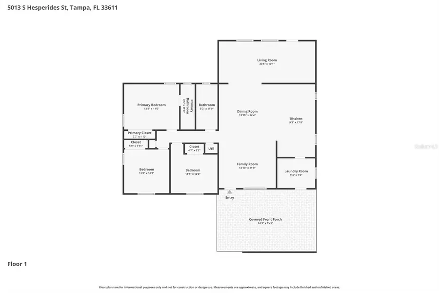 5013 S Hesperides Street, Tampa, FL 33611 - #2