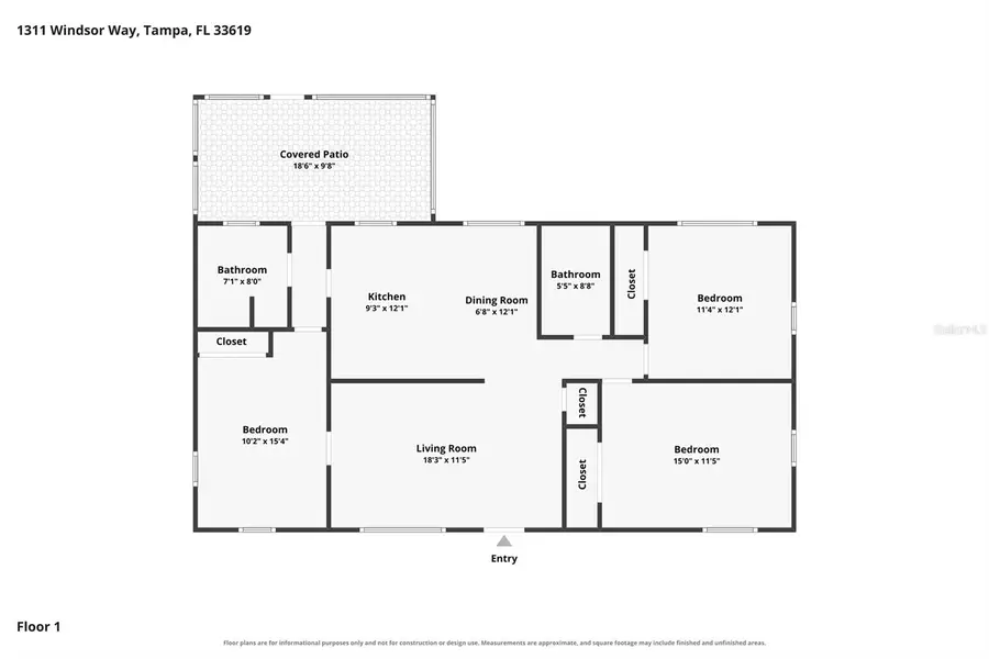 1311 Windsor Way, Tampa, FL 33619 - #2