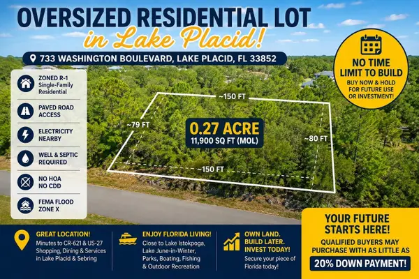 733 Washington Boulevard, LAKE PLACID, FL 33852
