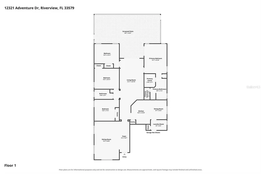 12321 Adventure Drive, Riverview, FL 33569 - #2