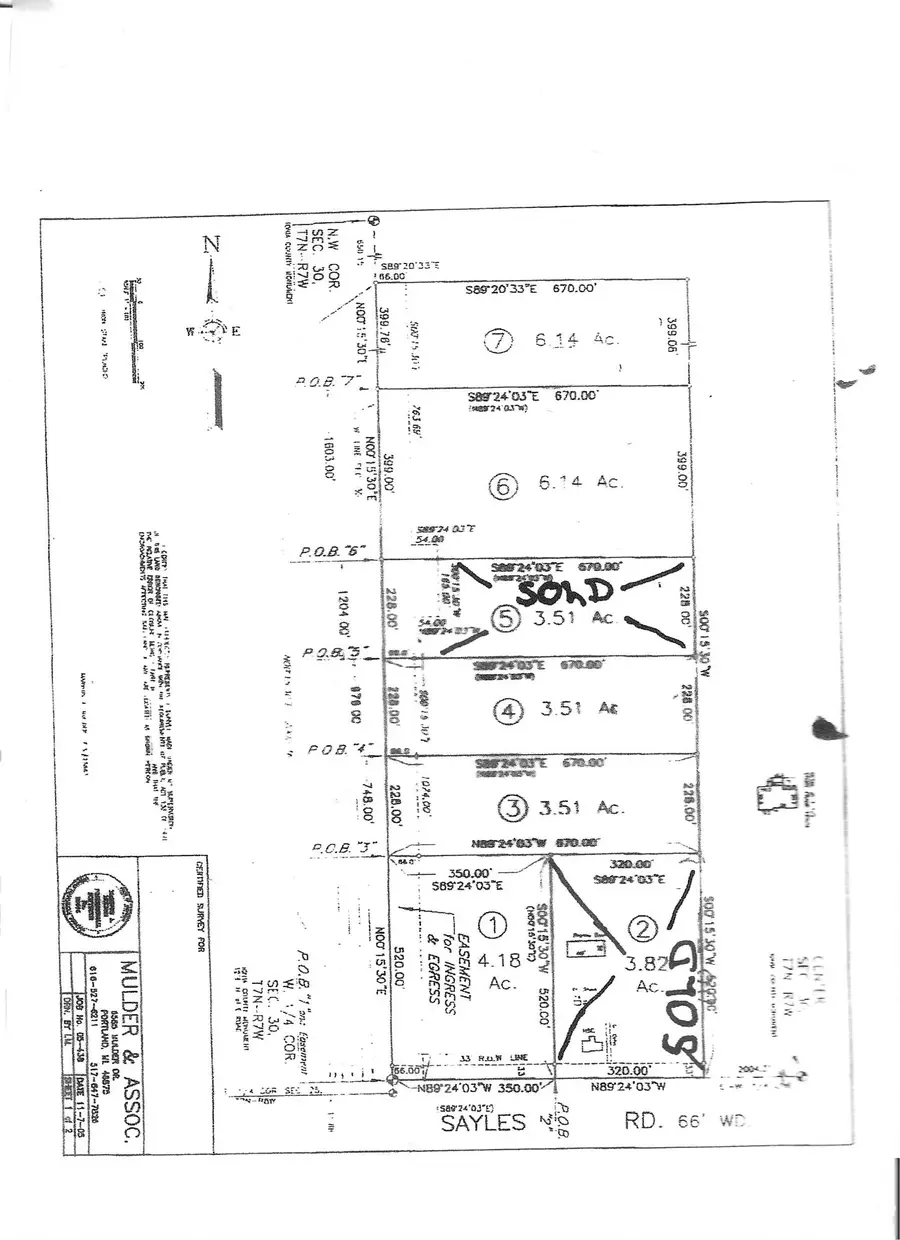 V/L Janet Dr Parcel 3, Saranac, MI 48881 - #3