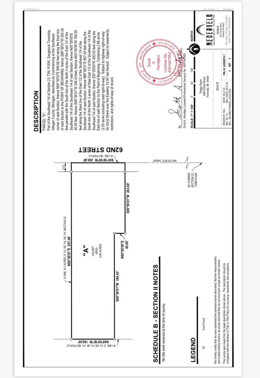 2846 62nd Street, Fennville, MI 49408 - #2