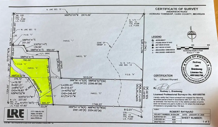 V/L Anderson Road, Cassopolis, MI 49031 - #2