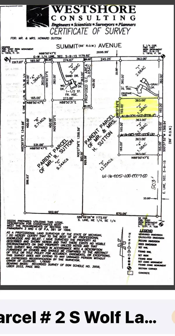 0 S Wolf Lake Road, Fruitport, MI 49415
