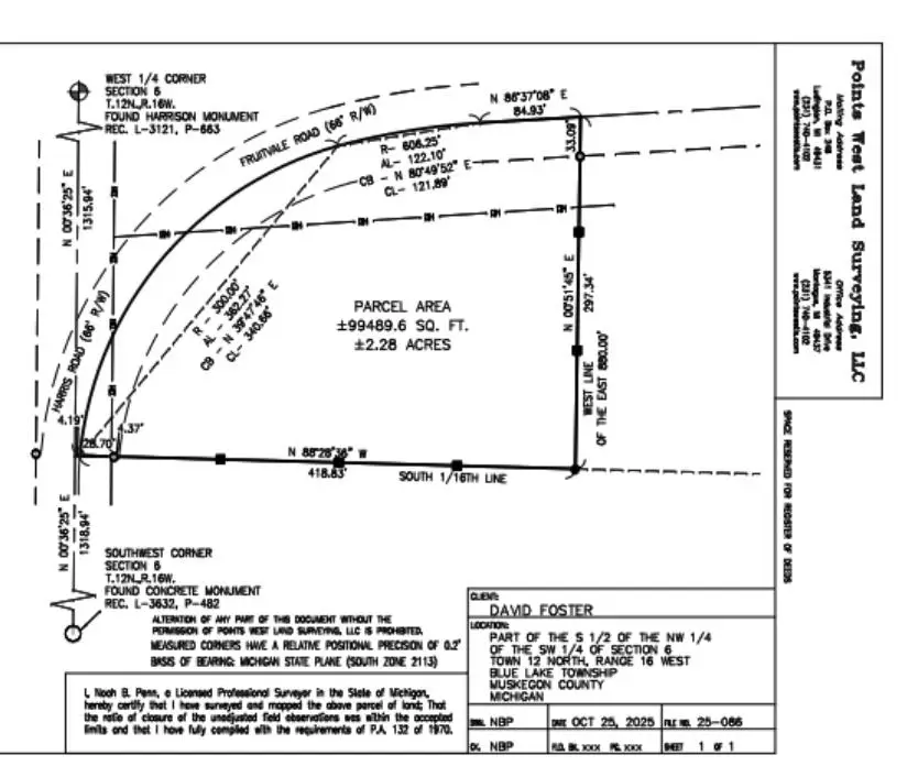V/L 0 W Fruitvale Road, Montague, MI 49437 - #2