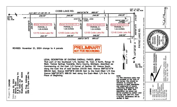 12155 Cobb Lake Road, Wayland, MI 49348