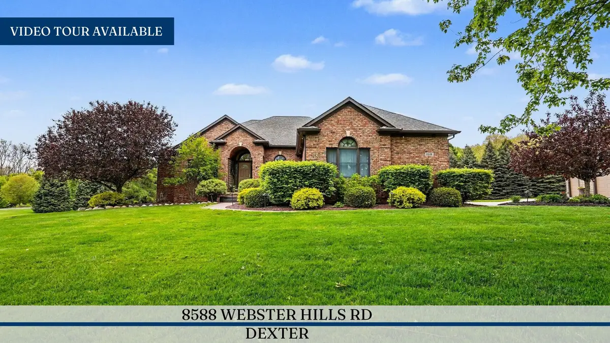8588 Webster Hills Road, Dexter, MI 48130 - #1