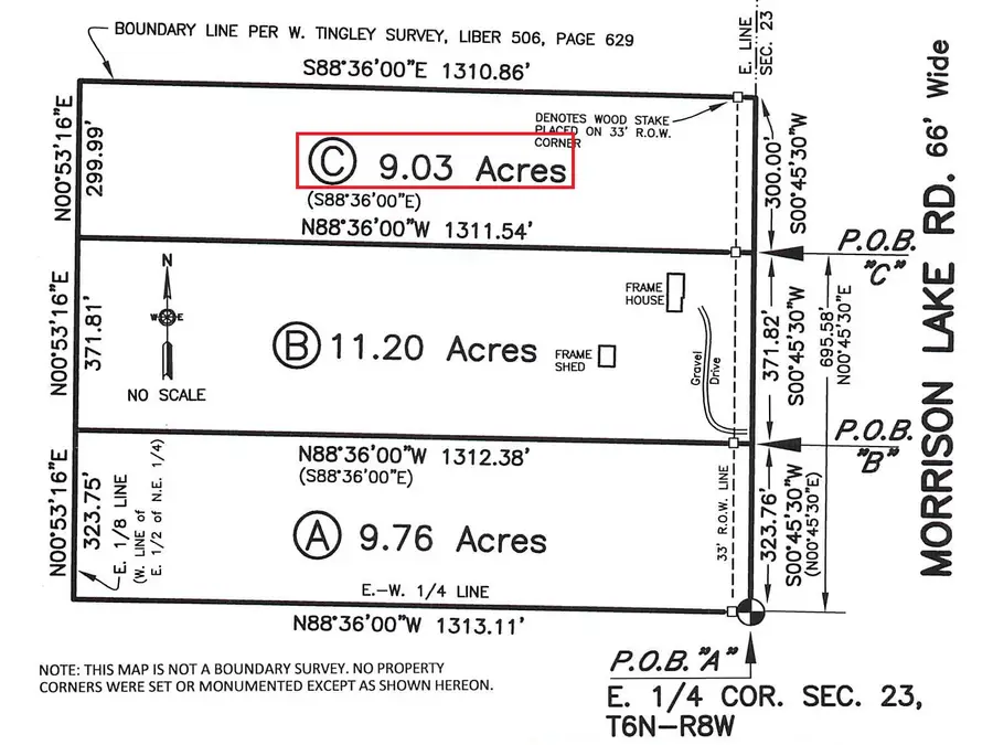 6286 Morrison Lake Road #Lot C, Saranac, MI 48881 - #2