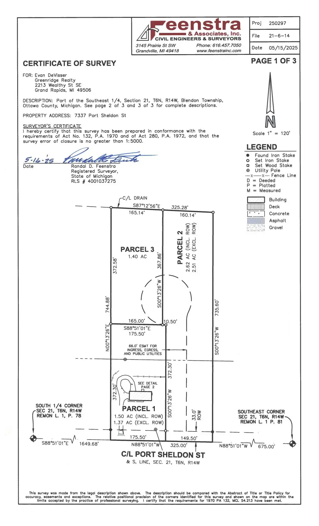 0 Port Sheldon #Lot 2, Hudsonville, MI 49426 - #1