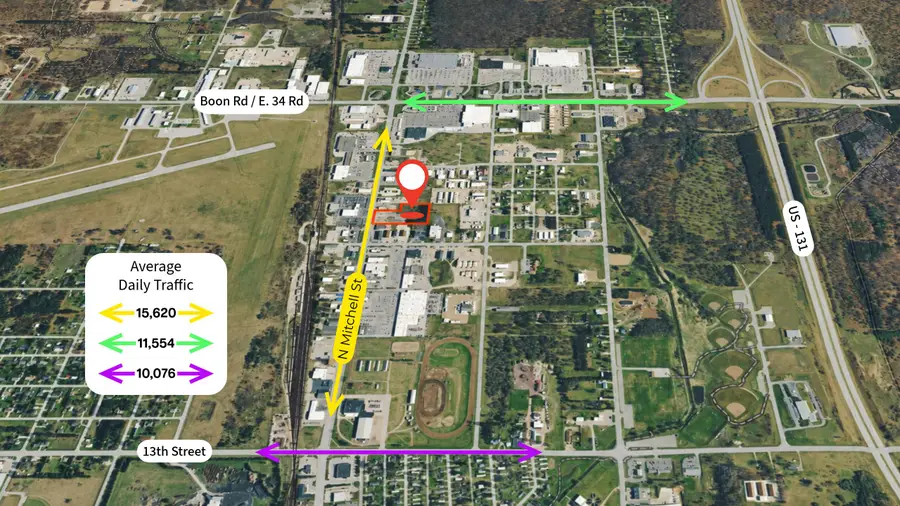 1662 N Mitchell Street, Cadillac, MI 49601 - #2