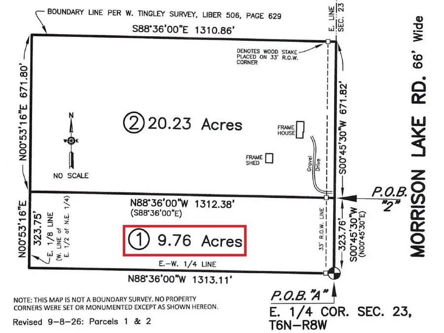 6286 Morrison Lake Road #Parcel 1, Saranac, MI 48881 - #2