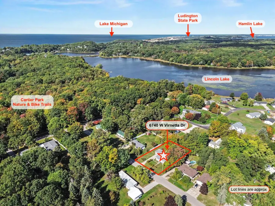 6740 W Virnetta Drive, Ludington, MI 49431 - #2