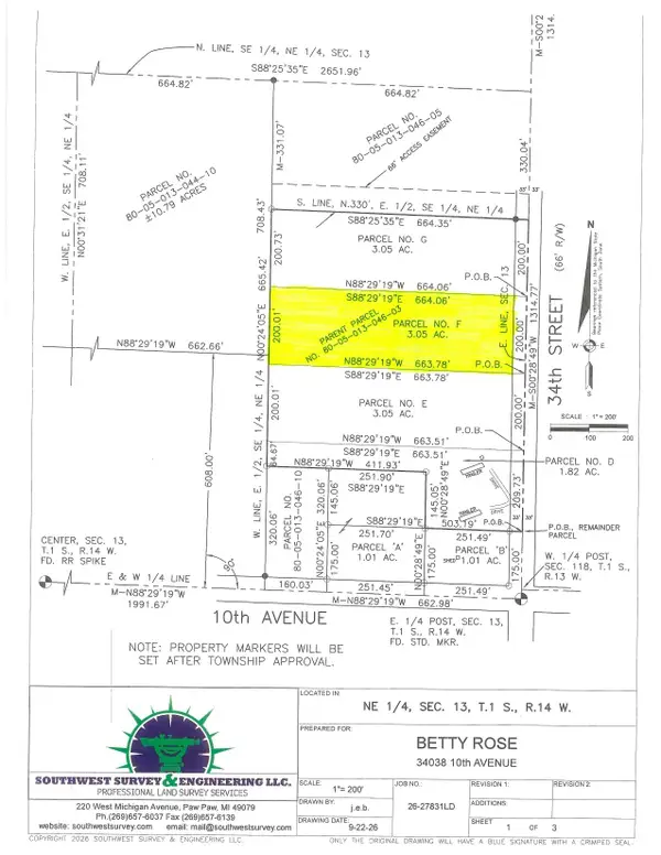 Parcel G 34th Street, Gobles, MI 49055