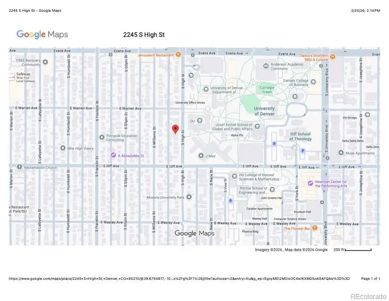 2245 S High Street, Denver, CO 80210 - #2