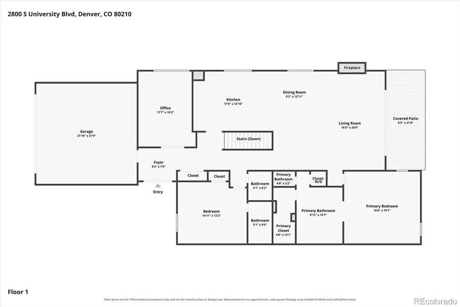 2800 S University Boulevard #160, Denver, CO 80210 - #2