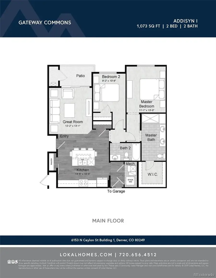 6153 N Ceylon Street #104, Denver, CO 80249 - #3