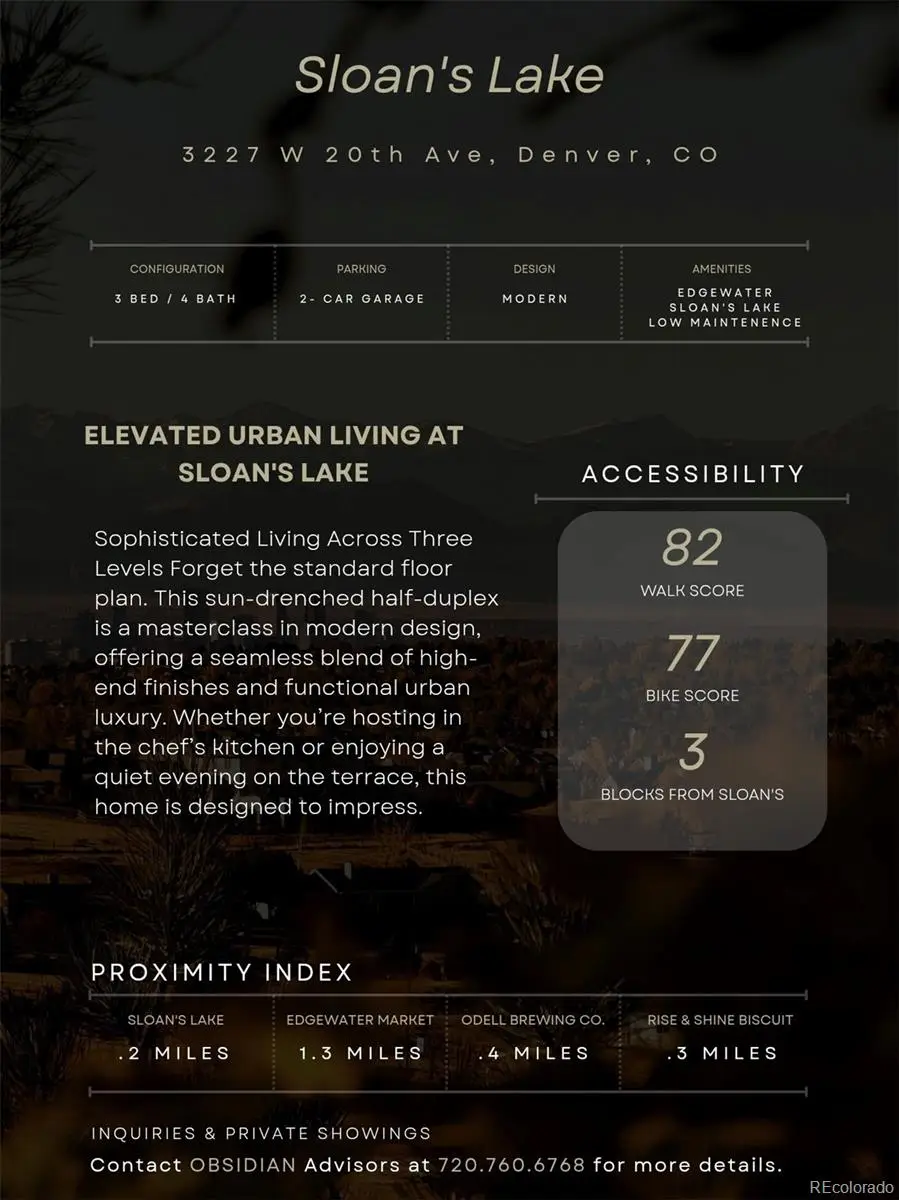 3227 W 20th Avenue, Denver, CO 80211 - #3