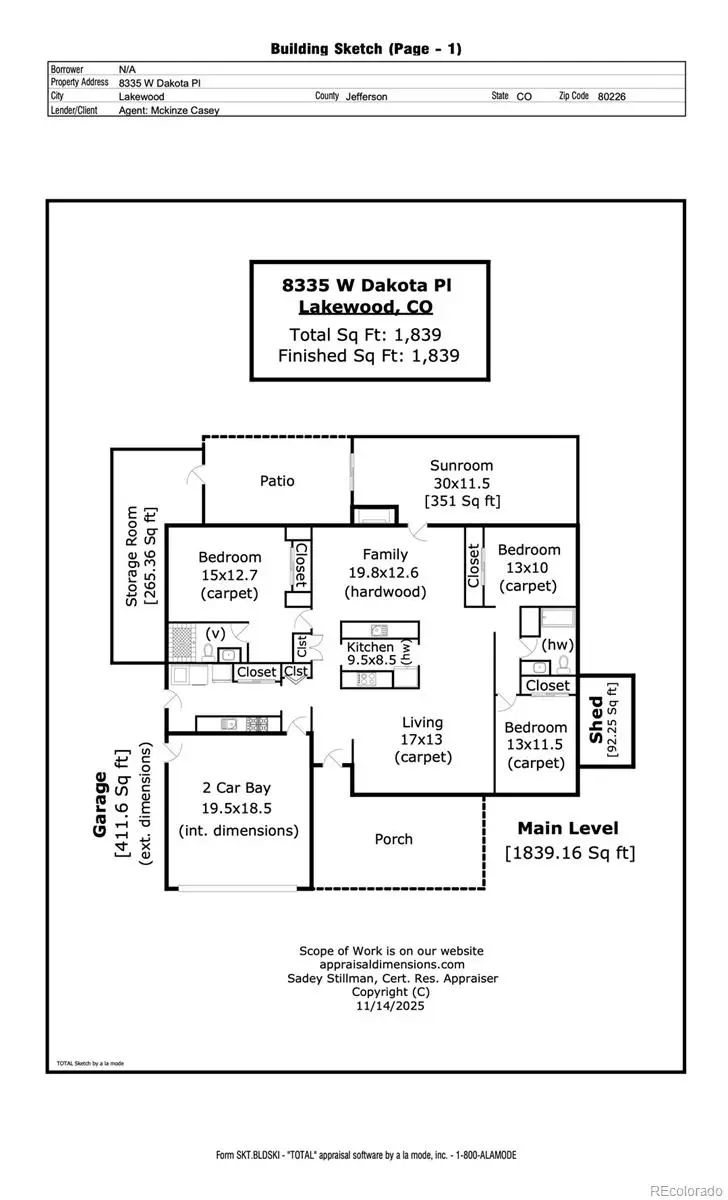 8335 W Dakota Place, Lakewood, CO 80226 - Image #3