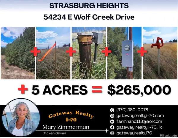 54234 E Wolf Creek Drive, Strasburg, CO 80136