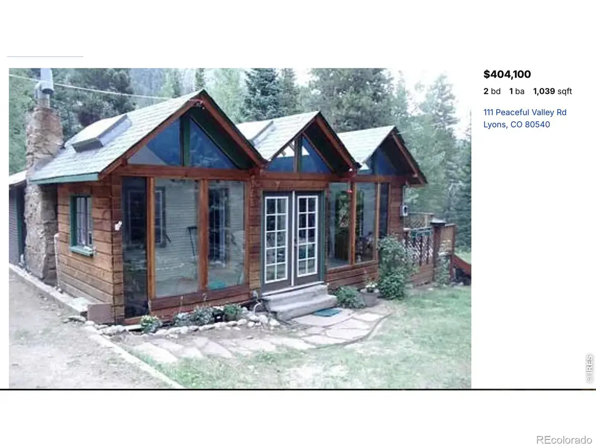 111 Peaceful Valley Road, Lyons, CO 80540 - #1