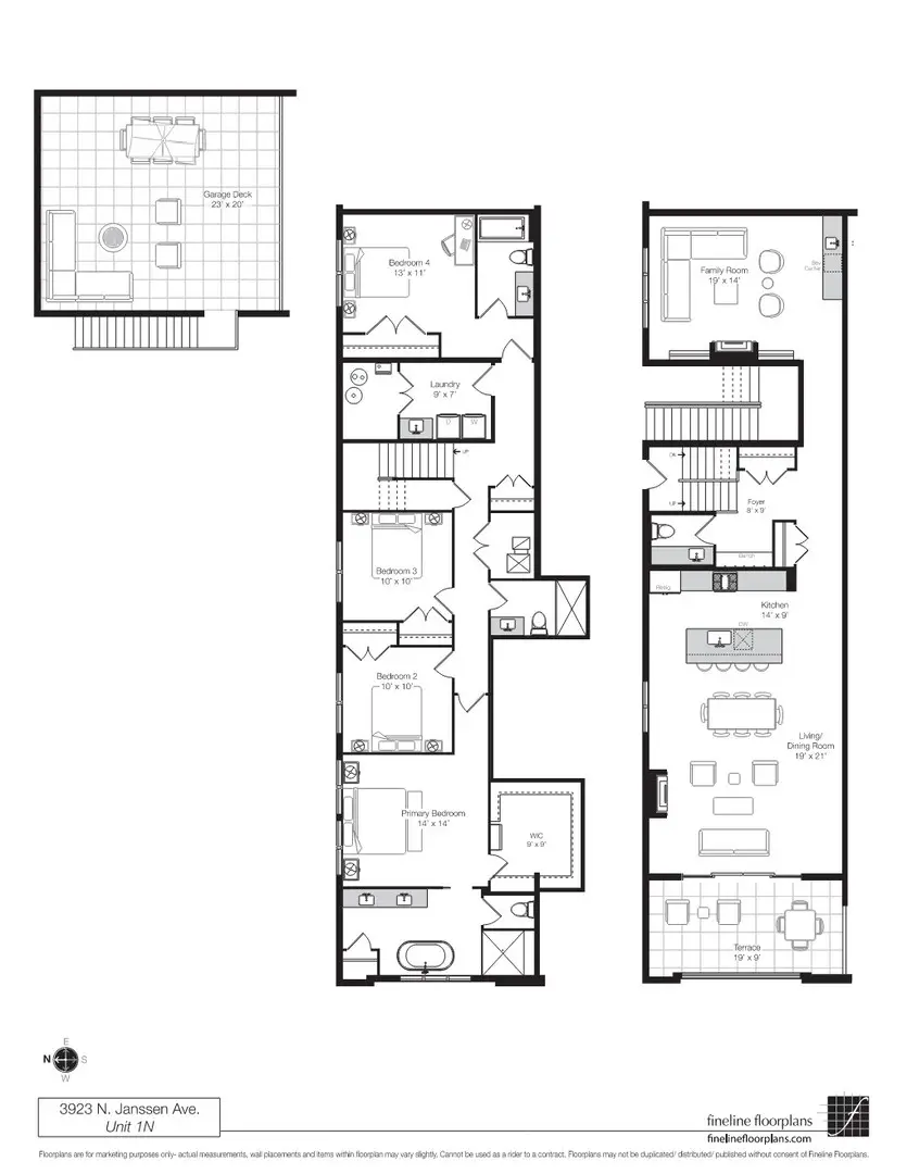 3923 N Janssen Avenue #1N, Chicago, IL 60613 - Image #2