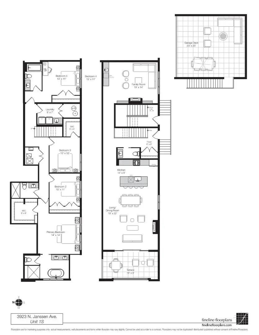 3923 N Janssen Avenue #1S, Chicago, IL 60613 - Image #3