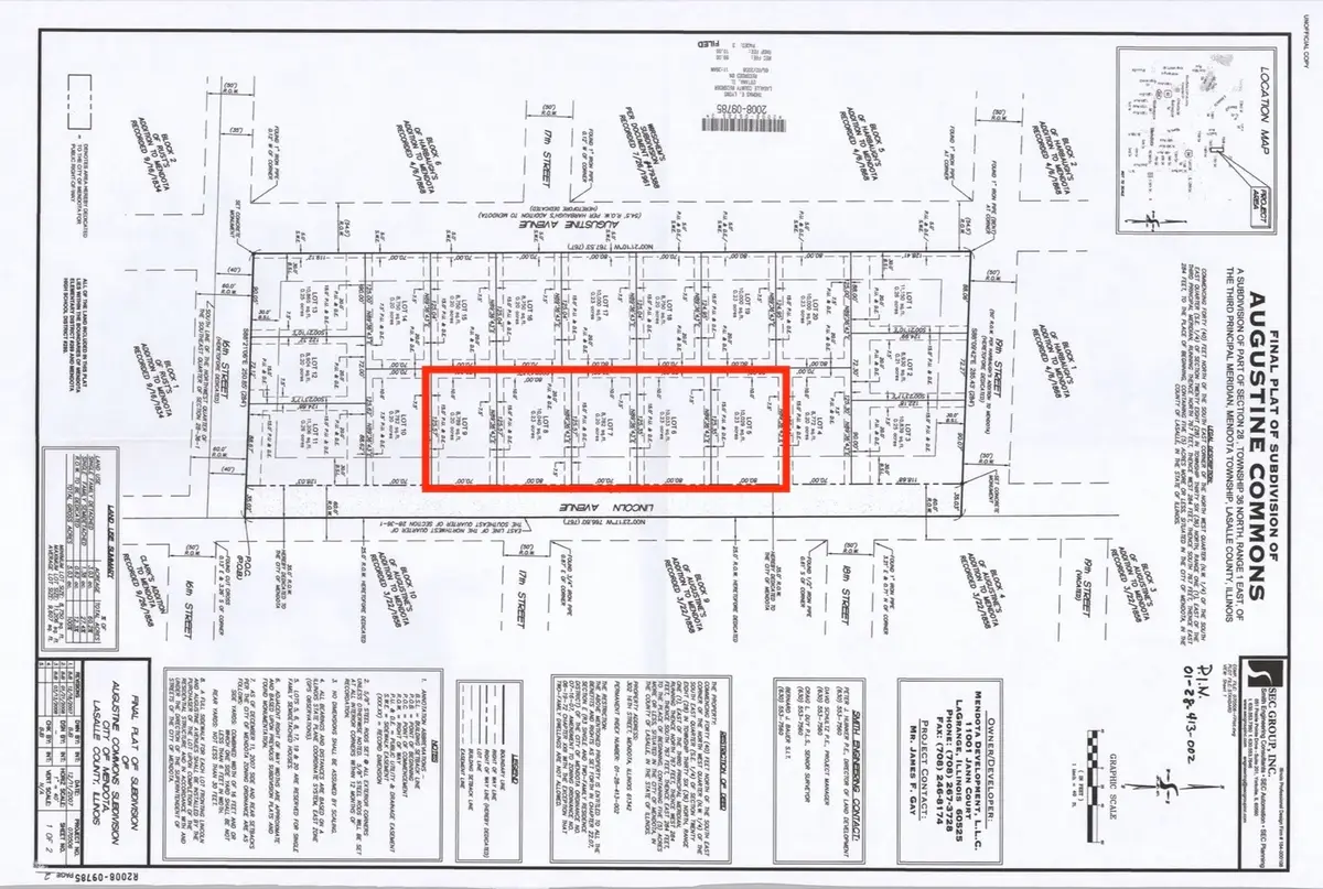 Lots 5-9 Lincoln Avenue, Mendota, IL 61342 - Image #1