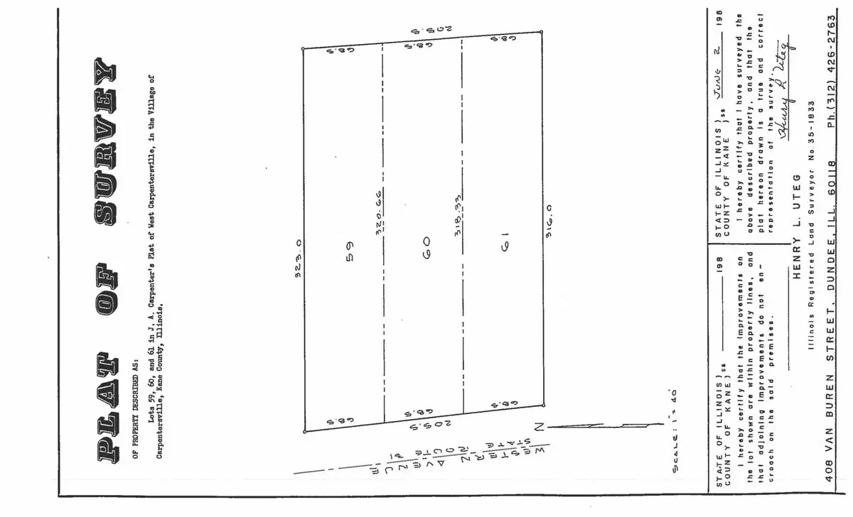 Lots 59, 60, 61 Route 31 Avenue, Carpentersville, IL 60110 - #1