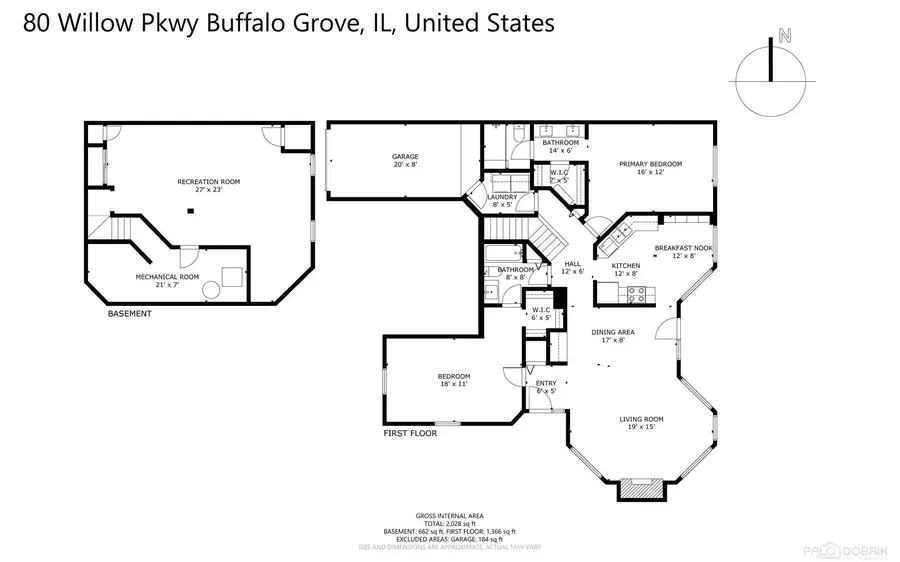 80 Willow Parkway, Buffalo Grove, IL 60089 - #2