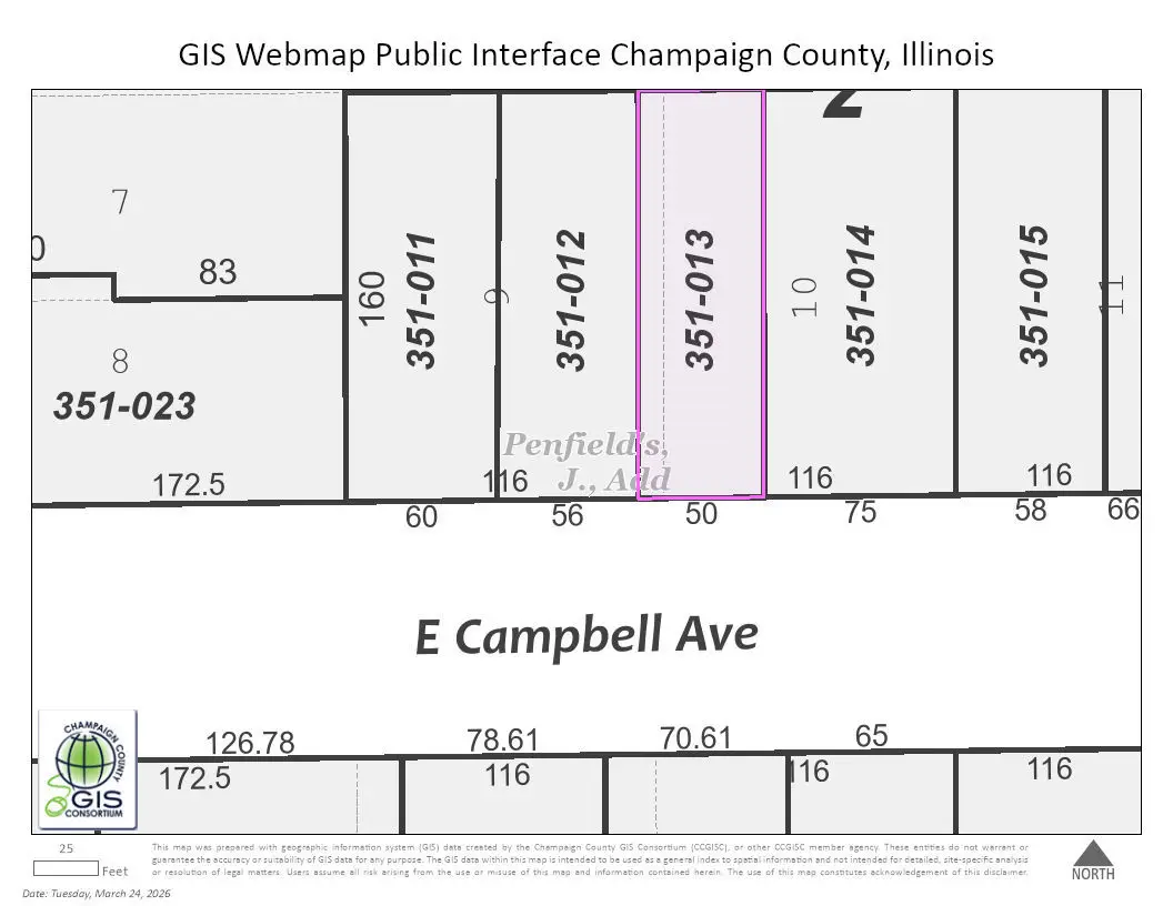 325 E Campbell Avenue, Rantoul, IL 61866 - #1