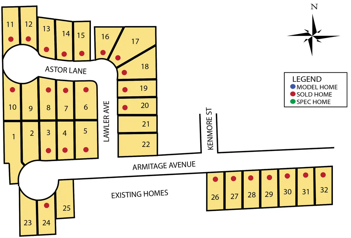 7 VACANT LOTS Armitage Avenue, Addison, IL 60101 - #1