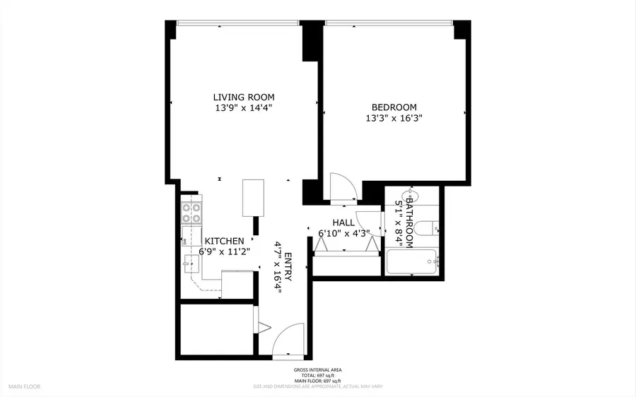 405 N Wabash Avenue #4701, Chicago, IL 60611 - #3