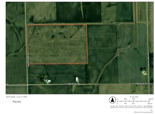 102 acres +/- E 1900 North Road, Cullom, IL 60929