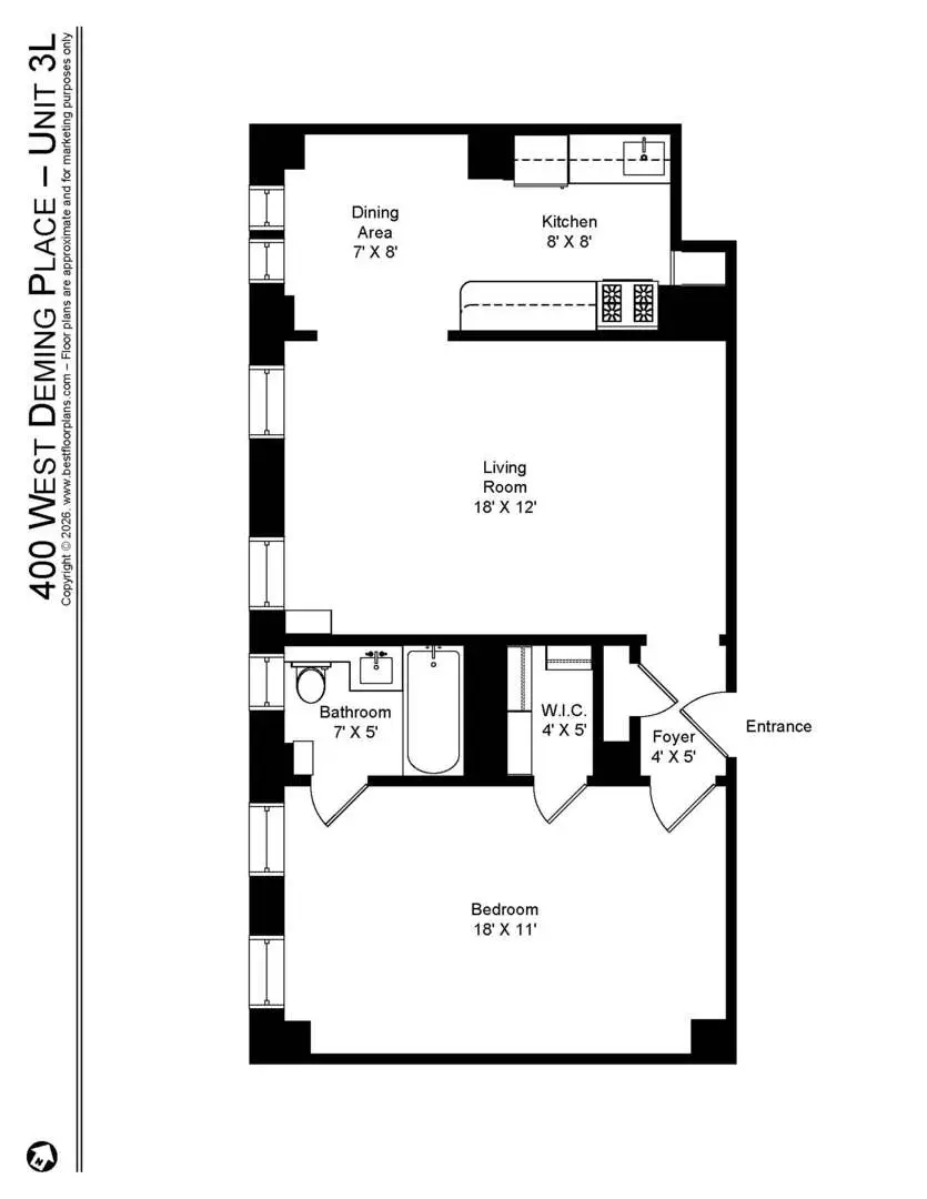 400 W Deming Place #3L, Chicago, IL 60614 - #2