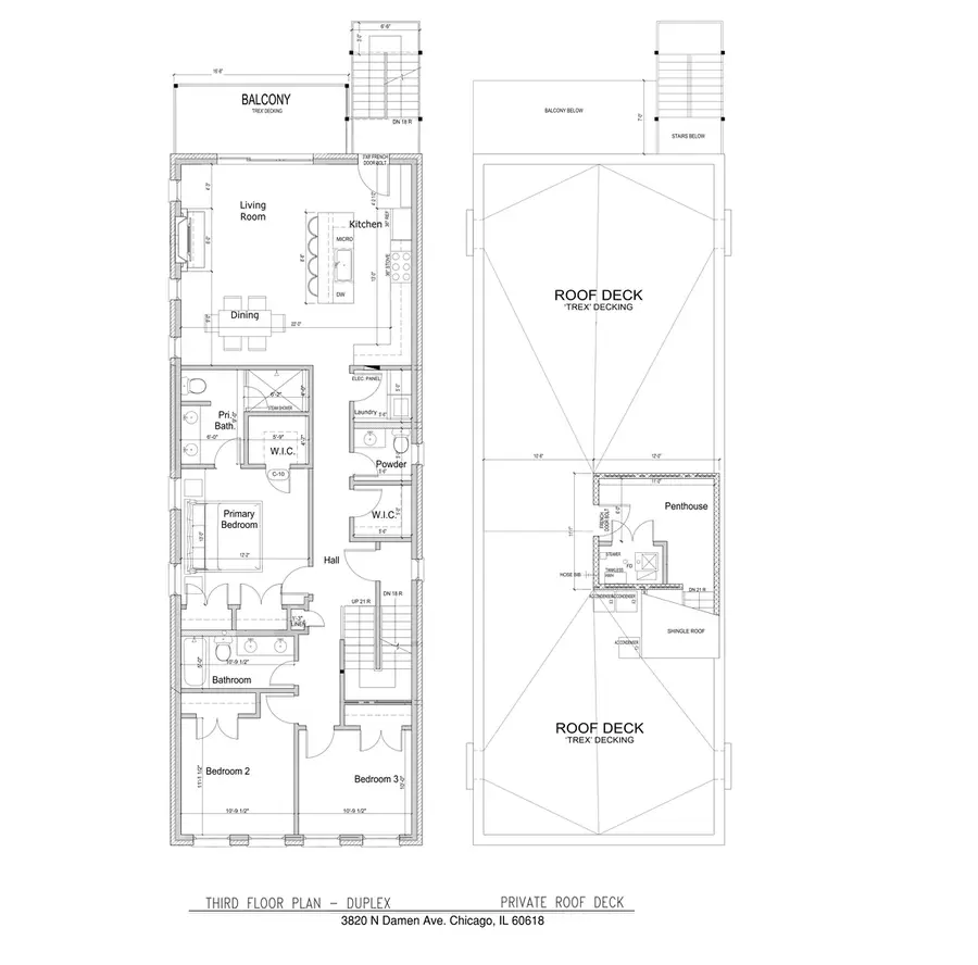 3820 N Damen Avenue #3, Chicago, IL 60618 - #3