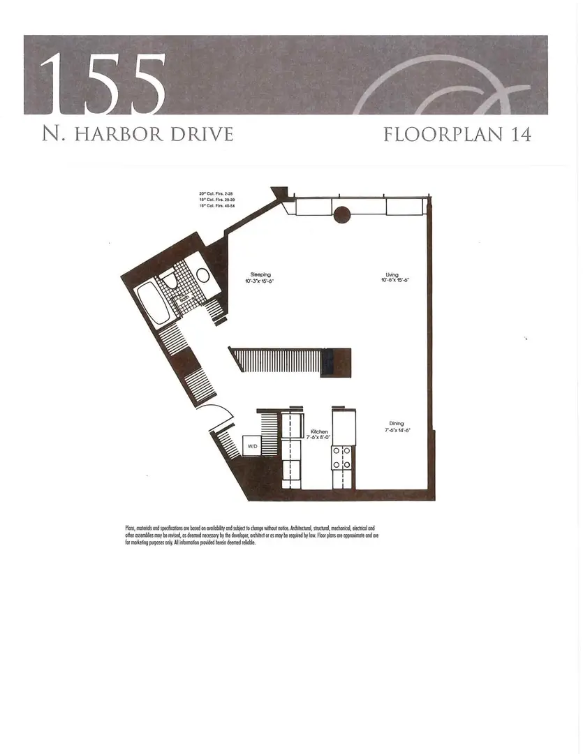 155 N Harbor Drive #3614, Chicago, IL 60601 - #2
