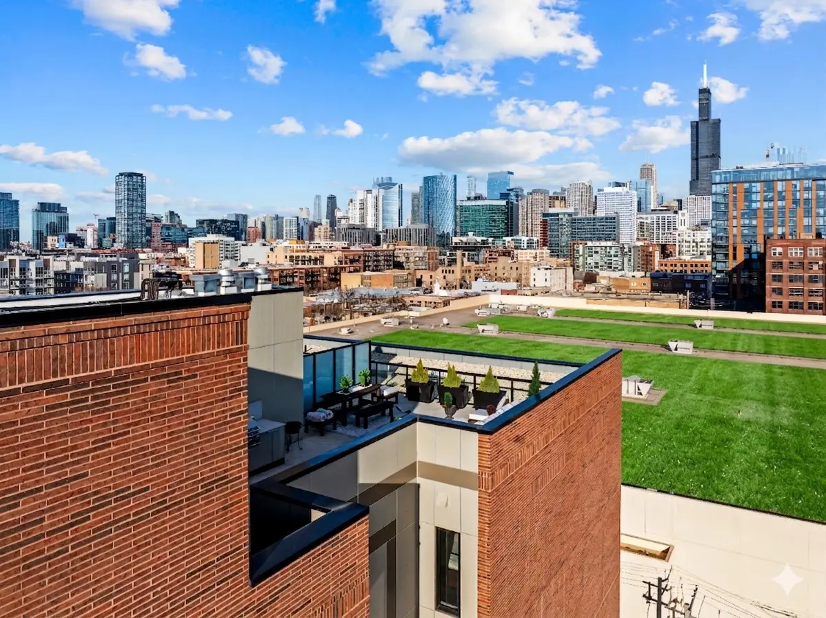 323 S Racine Avenue #PHD, Chicago, IL 60607 - #1