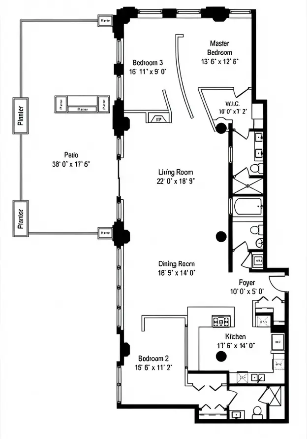 728 W Jackson Boulevard #308, Chicago, IL 60661 - #2