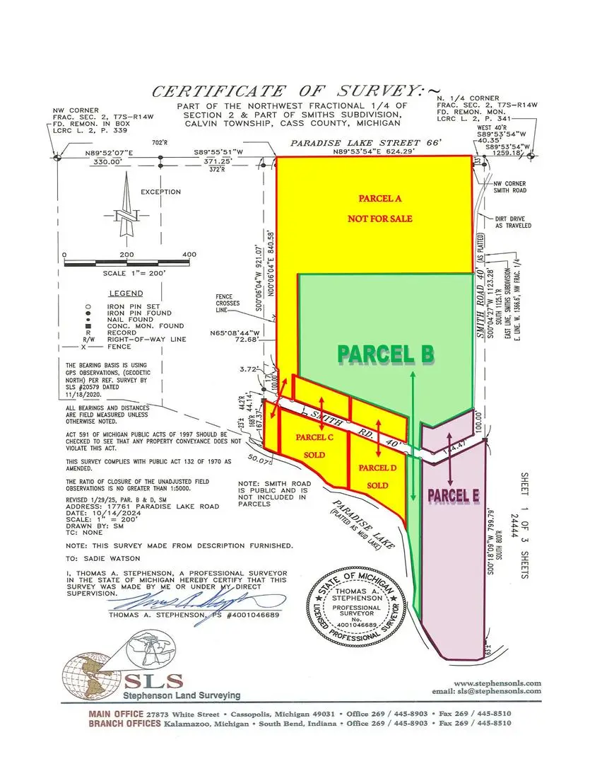 17761 Paradise Lake Road, Vandalia, MI 49095 - #1