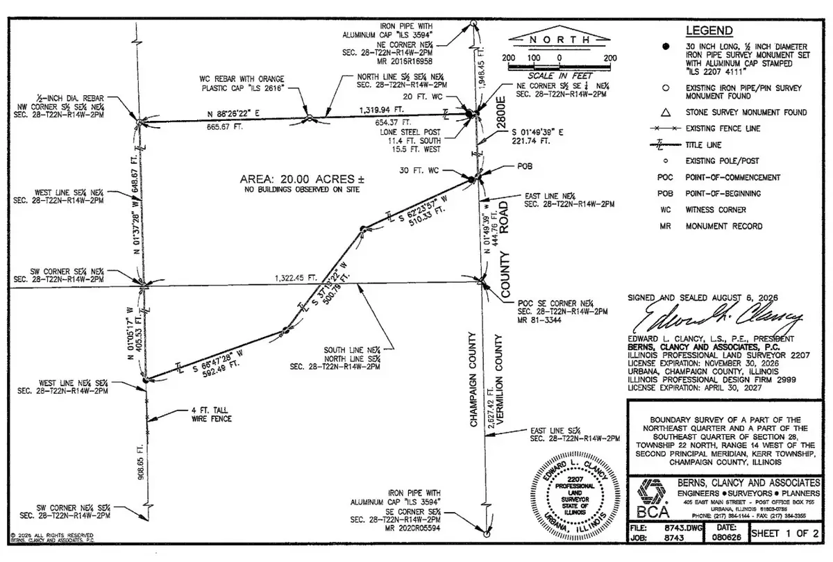 3151 Cr 2800 E Road, Penfield, IL 61862 - #1