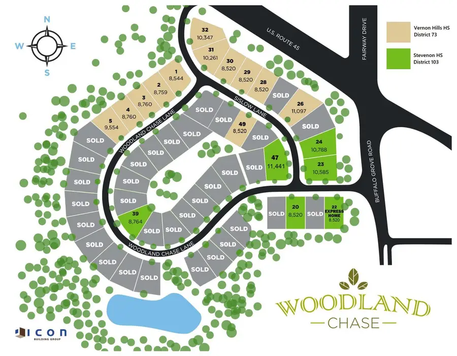 461 Woodland Chase Lane, Vernon Hills, IL 60061 - #2