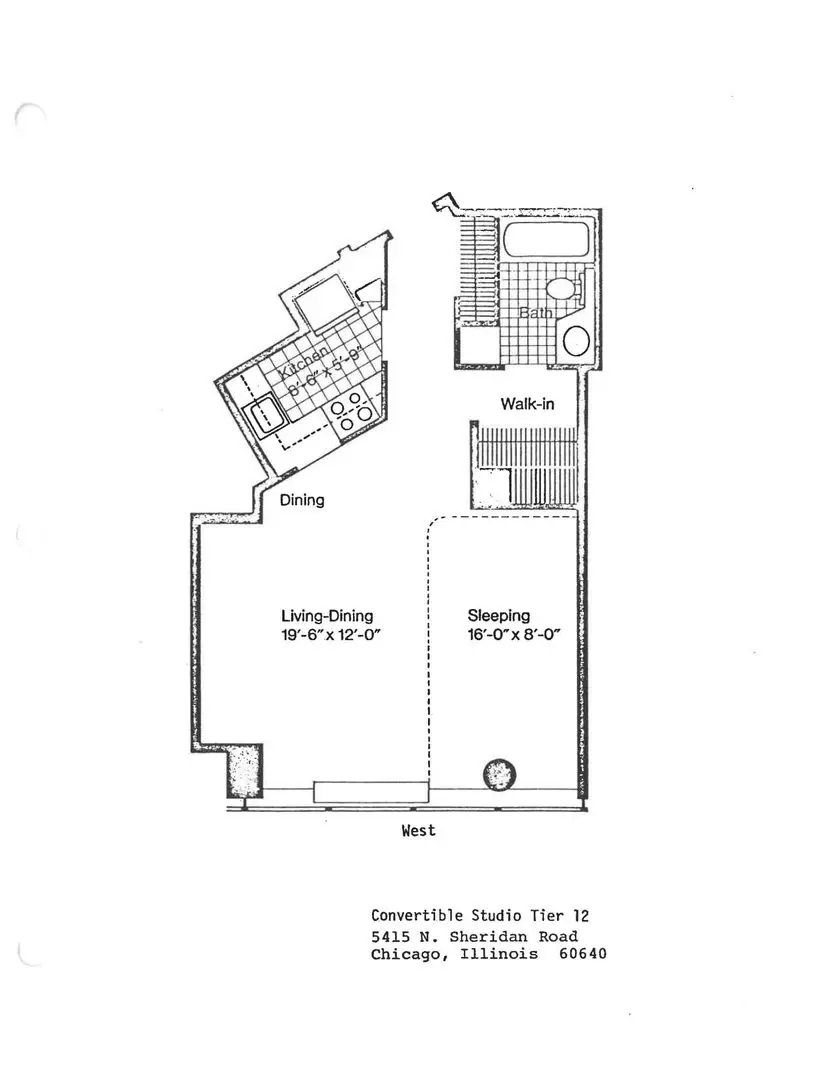5415 N Sheridan Road #812, Chicago, IL 60640 - #2
