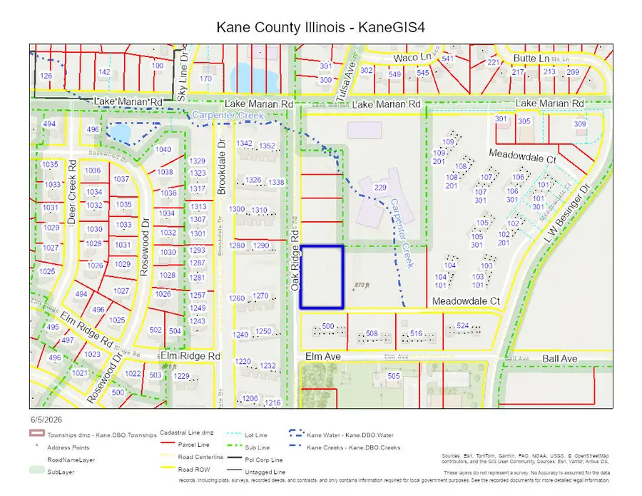 Lot 15 Oak Ridge Road, Carpentersville, IL 60110 - #2