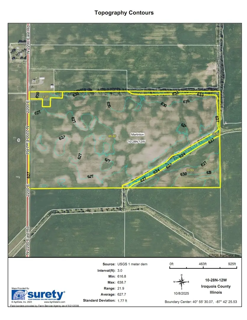 2813 N 2200 East Road, Martinton, IL 60951 - #1