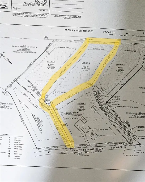 0 Old Southbridge Rd, Oxford Town, MA 01570 - #1