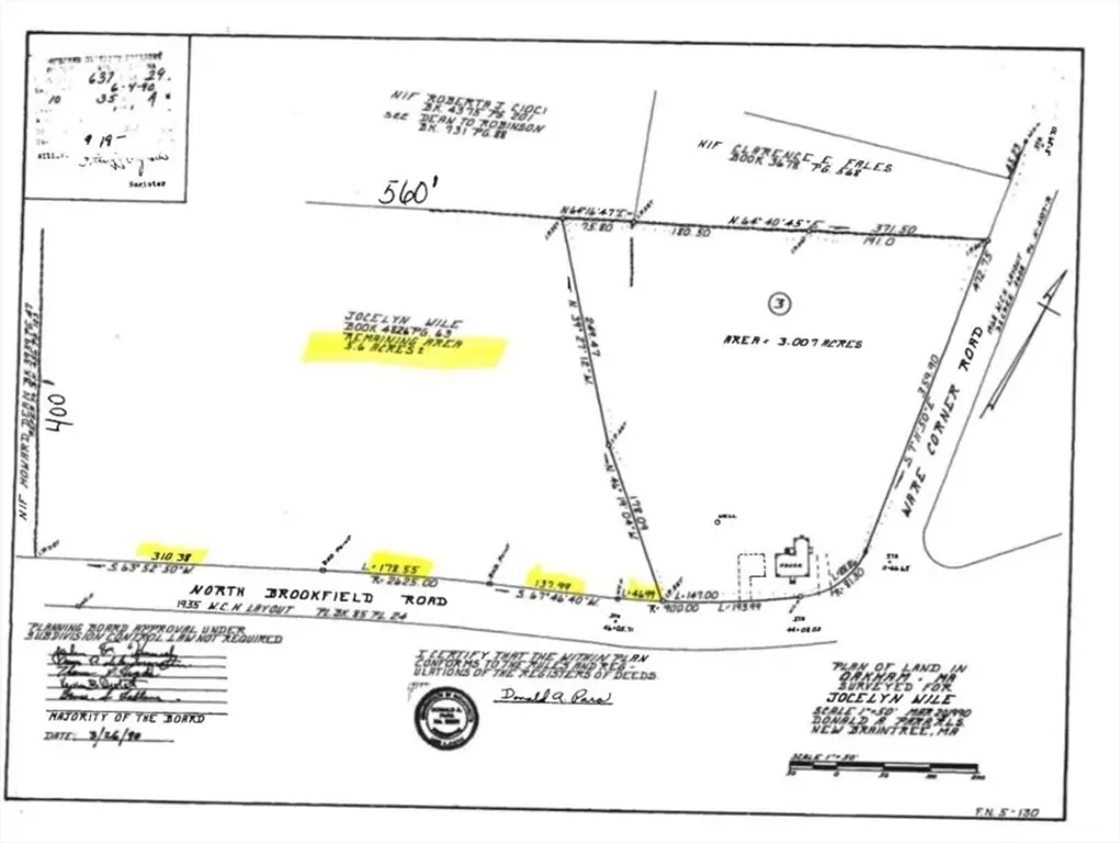 Lot 0 North Brookfield Rd, Oakham, MA 01068 - Image #1