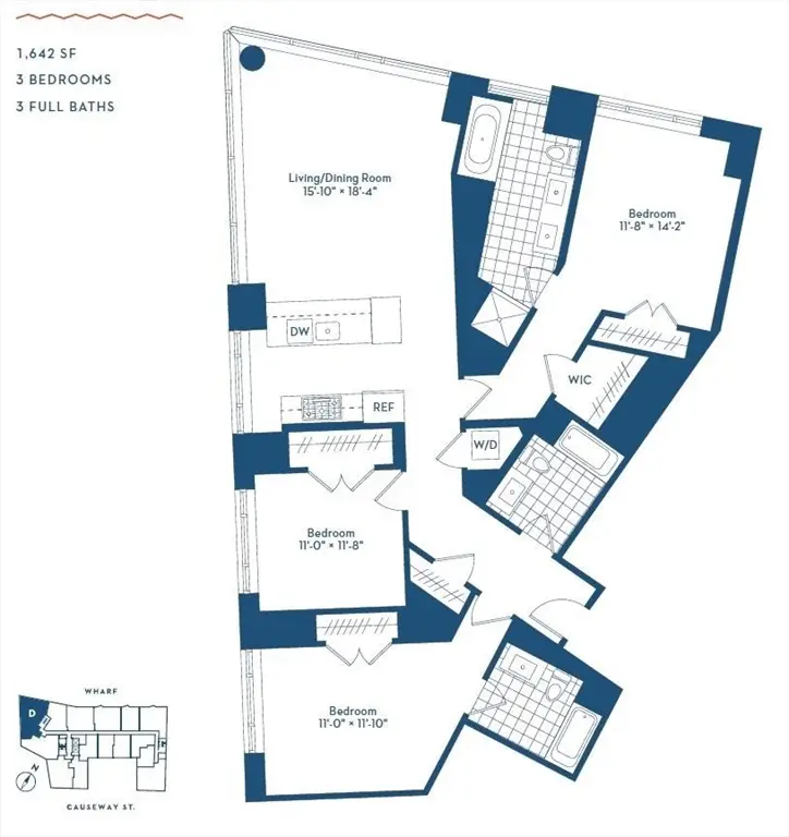 100 Lovejoy Wharf #PH3D, Boston, MA 02114 - Image #2