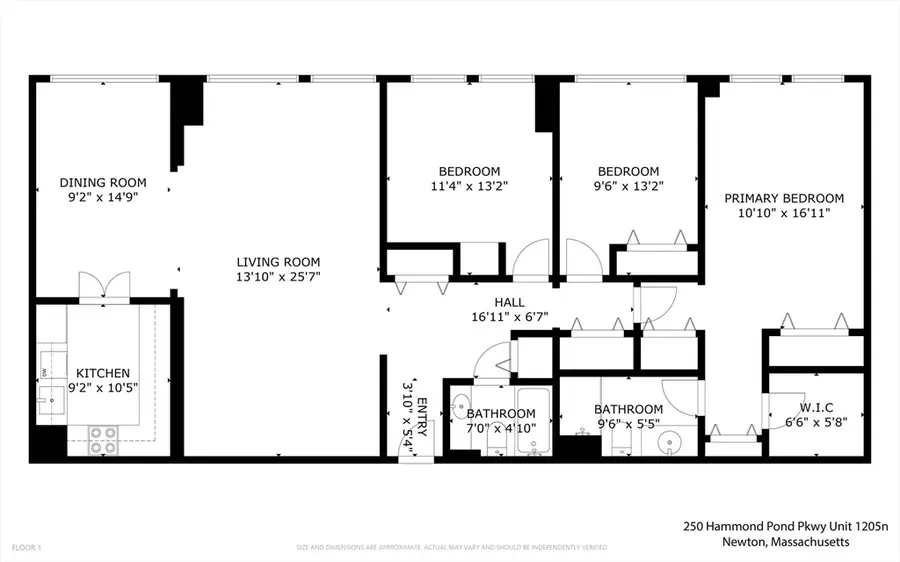 250 Hammond Pond Parkway #1205N, Newton, MA 02467 - Image #2